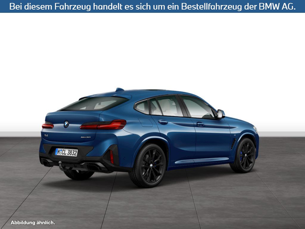 Fahrzeugabbildung BMW X4 xDrive30i