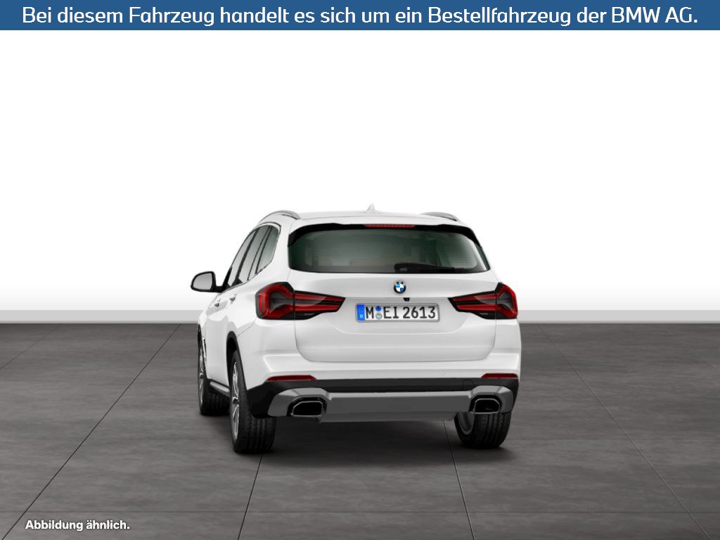 Fahrzeugabbildung BMW X3 xDrive20d