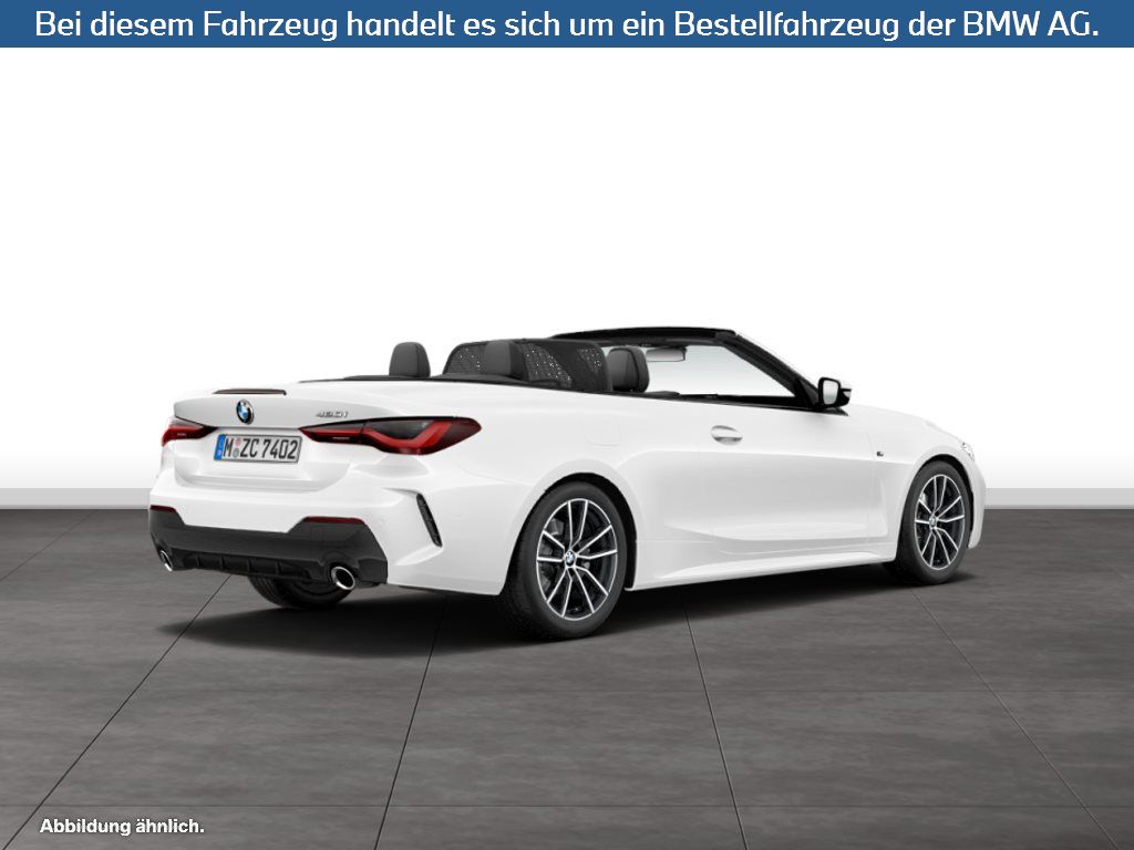 Fahrzeugabbildung BMW 420i Cabrio