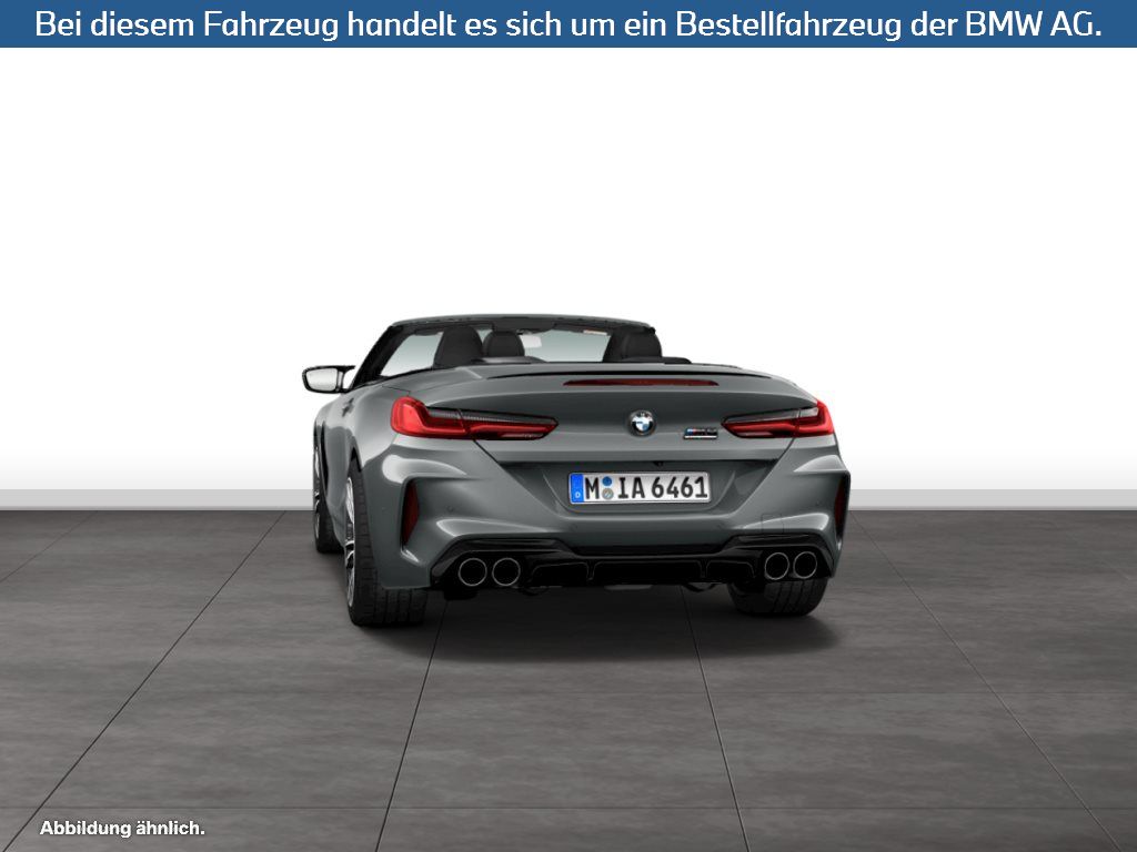 Fahrzeugabbildung BMW M8 Cabrio