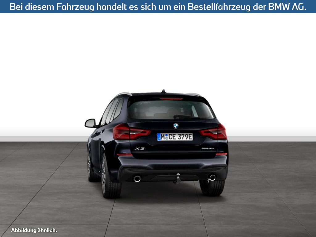 Fahrzeugabbildung BMW X3 xDrive30e