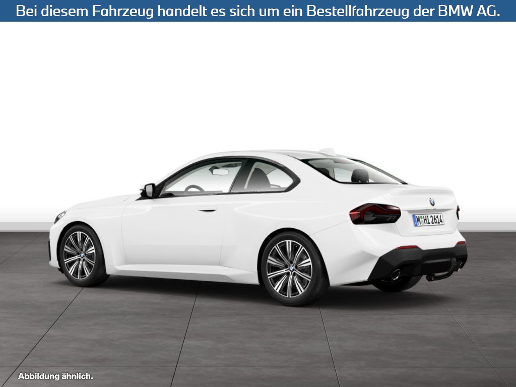 Fahrzeugabbildung BMW 218i Coupé