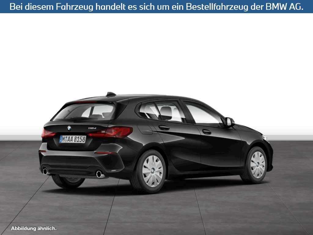 Fahrzeugabbildung BMW 118d