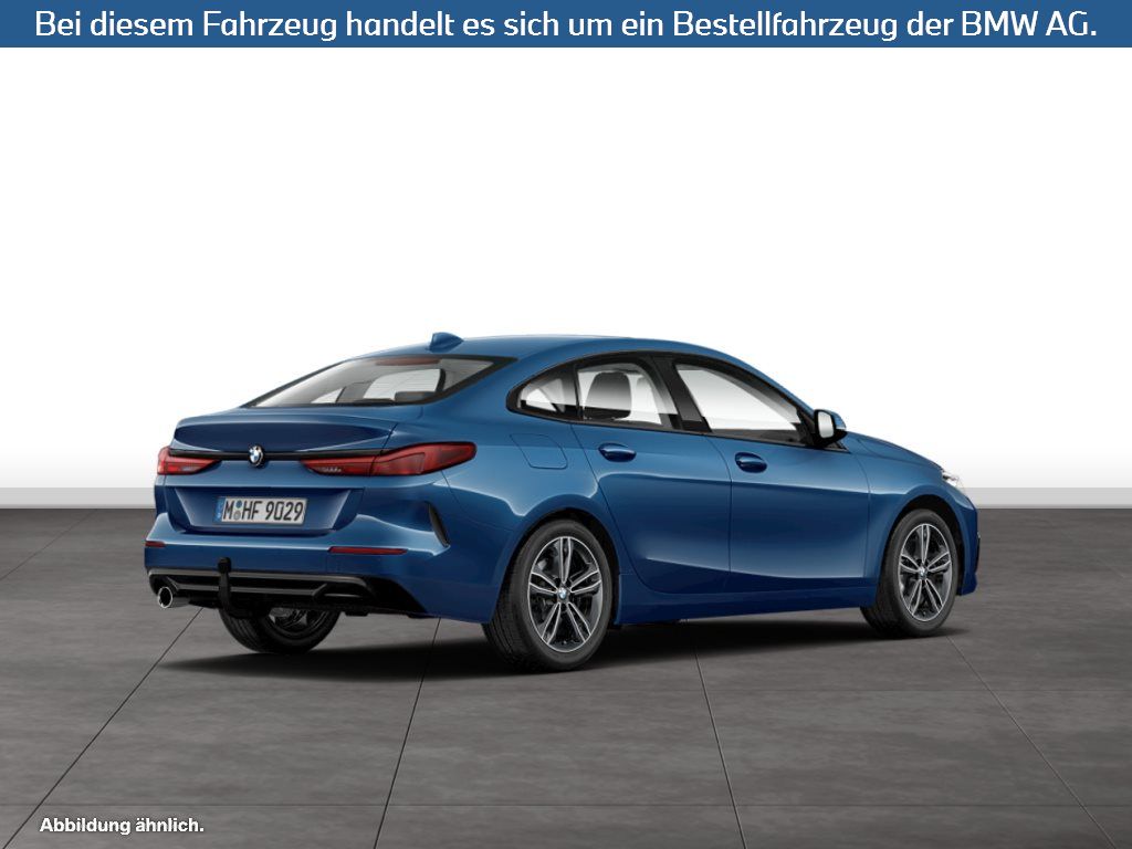 Fahrzeugabbildung BMW 218i Gran Coupé