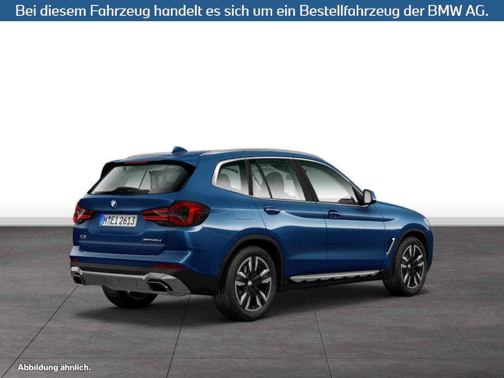 Fahrzeugabbildung BMW X3 xDrive20d