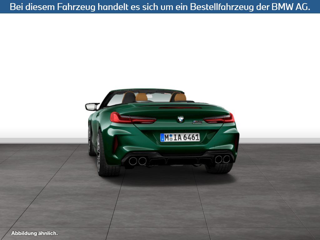 Fahrzeugabbildung BMW M8 Cabrio