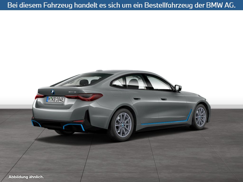 Fahrzeugabbildung BMW i4 eDrive40 Gran Coupé