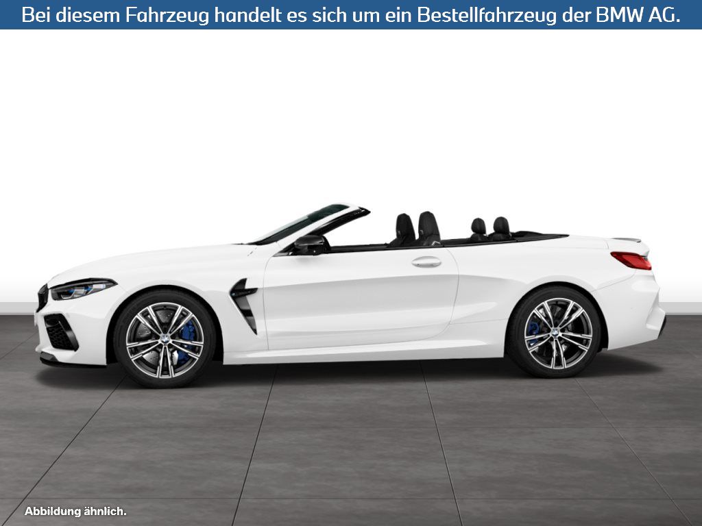 Fahrzeugabbildung BMW M8 Cabrio