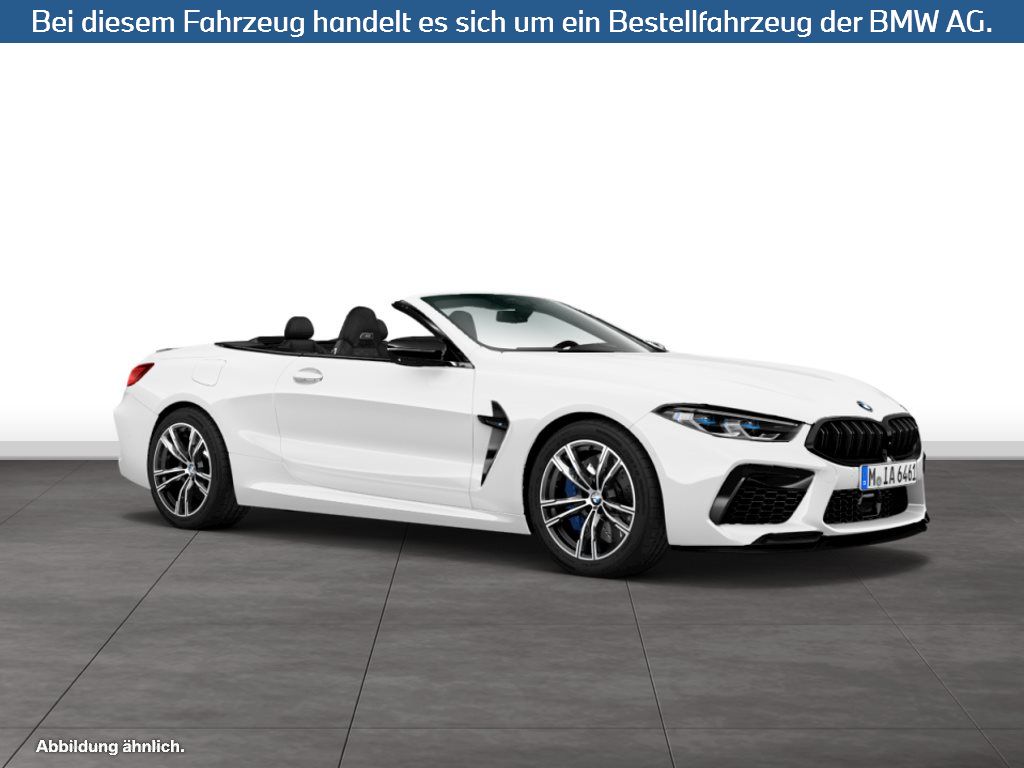 Fahrzeugabbildung BMW M8 Cabrio