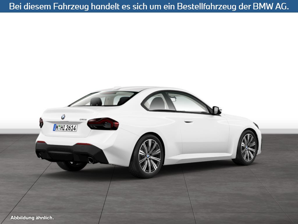 Fahrzeugabbildung BMW 218i Coupé