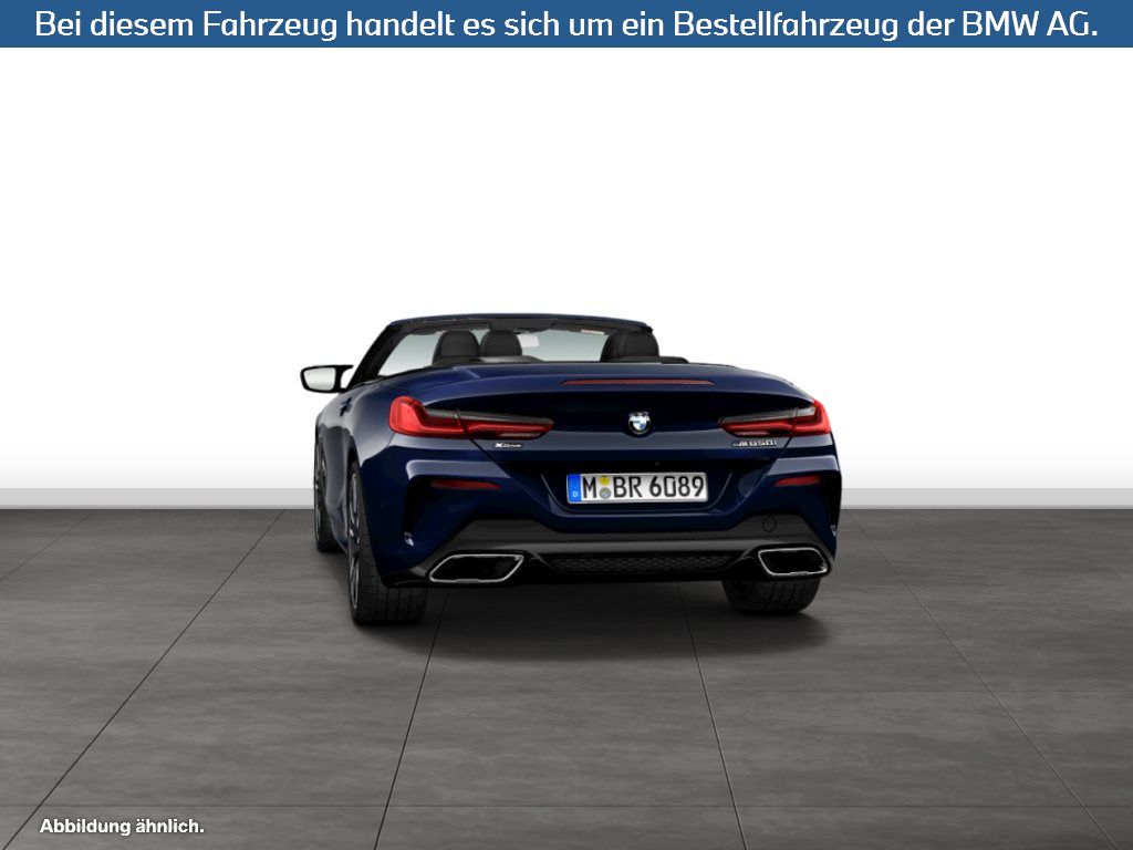 Fahrzeugabbildung BMW M850i xDrive Cabrio