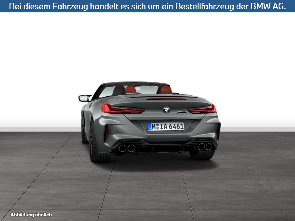 Fahrzeugabbildung BMW M8 Cabrio