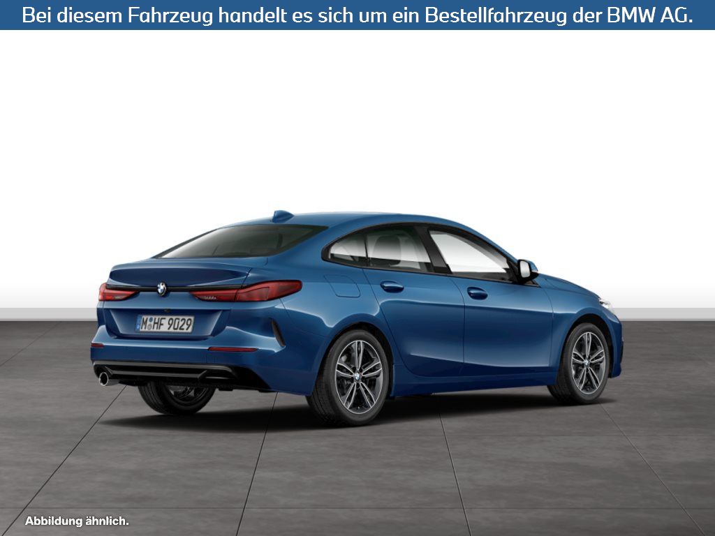 Fahrzeugabbildung BMW 218i Gran Coupé