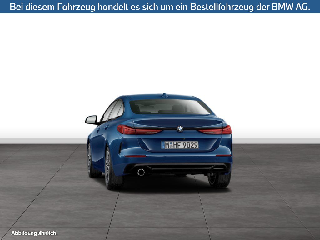 Fahrzeugabbildung BMW 218i Gran Coupé