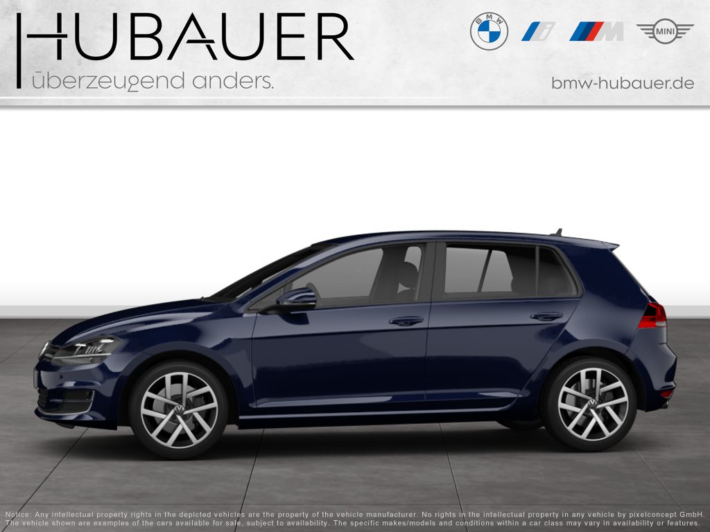 Fahrzeugabbildung Volkswagen Golf 7 2.0 TDI [Navi, Rückfahrkamera, Sitzhz.]